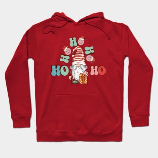 funny Christmas Santa gnome gift Hoodie